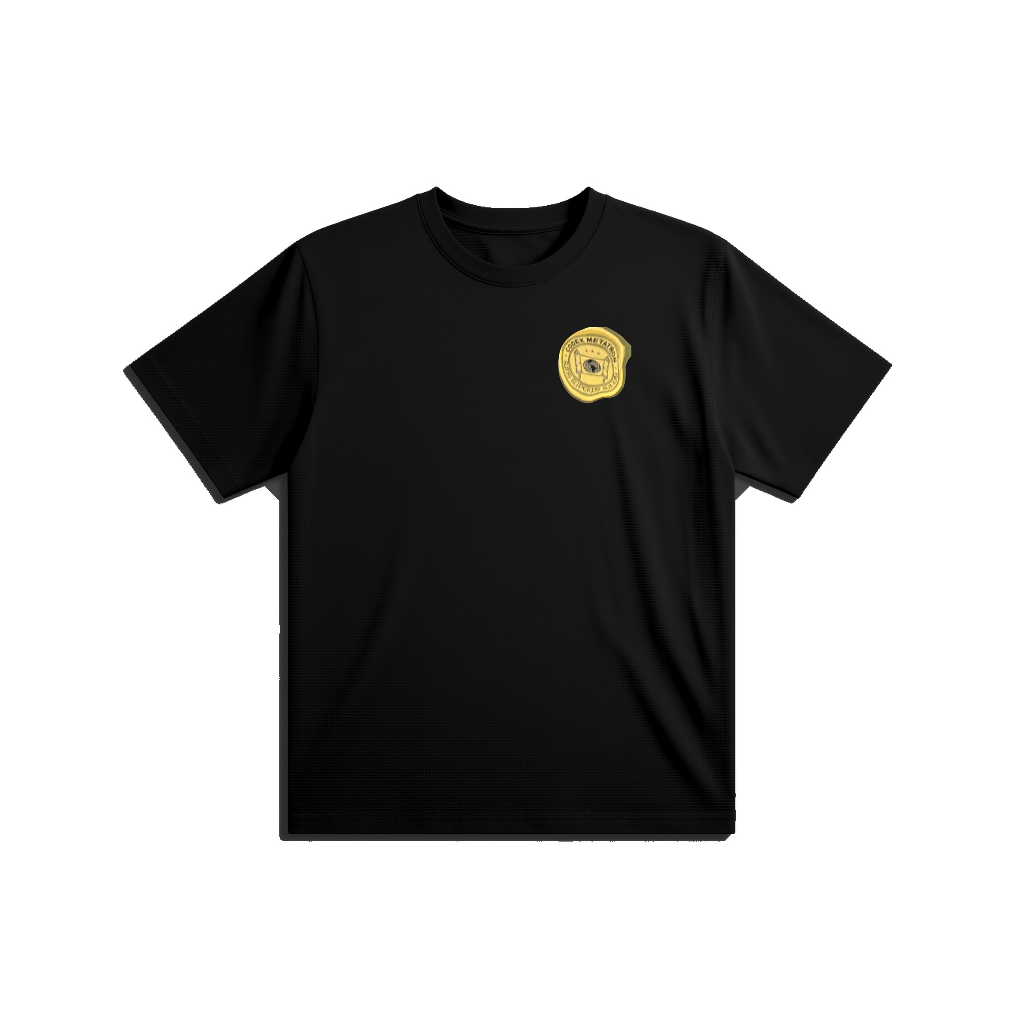 Codex Emblem Tee — Black